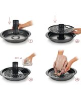 Bräter für Hähnchen und Beilage DELICIA Ø 33cm