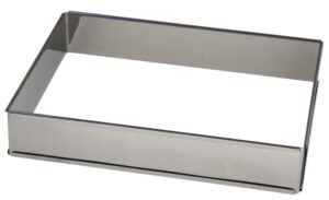 Backrahmen eckig ohne Teiler 7,5 cm hoch