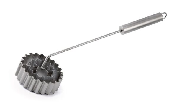 Rosenküchleform Edelstahl