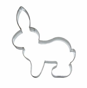 Lebkuchena. Hase klein Edelstahl 125 x 105 mm
