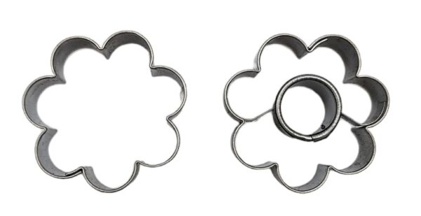 Keksa. 2er Blume/Kreis+Blume ø40mm