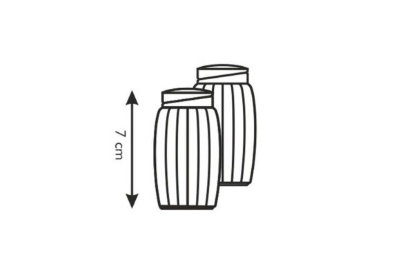 Salz- und Pfefferstreuer Classic 7cm hoch